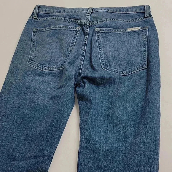  Eve Denim The Silver Bullet Denim Straight Jeans - Picture 11 of 14